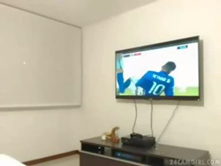 Camera web (68) jogo do brasil e o novinha fazendo dezbraca